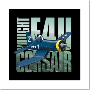 F4U Corsair Posters and Art